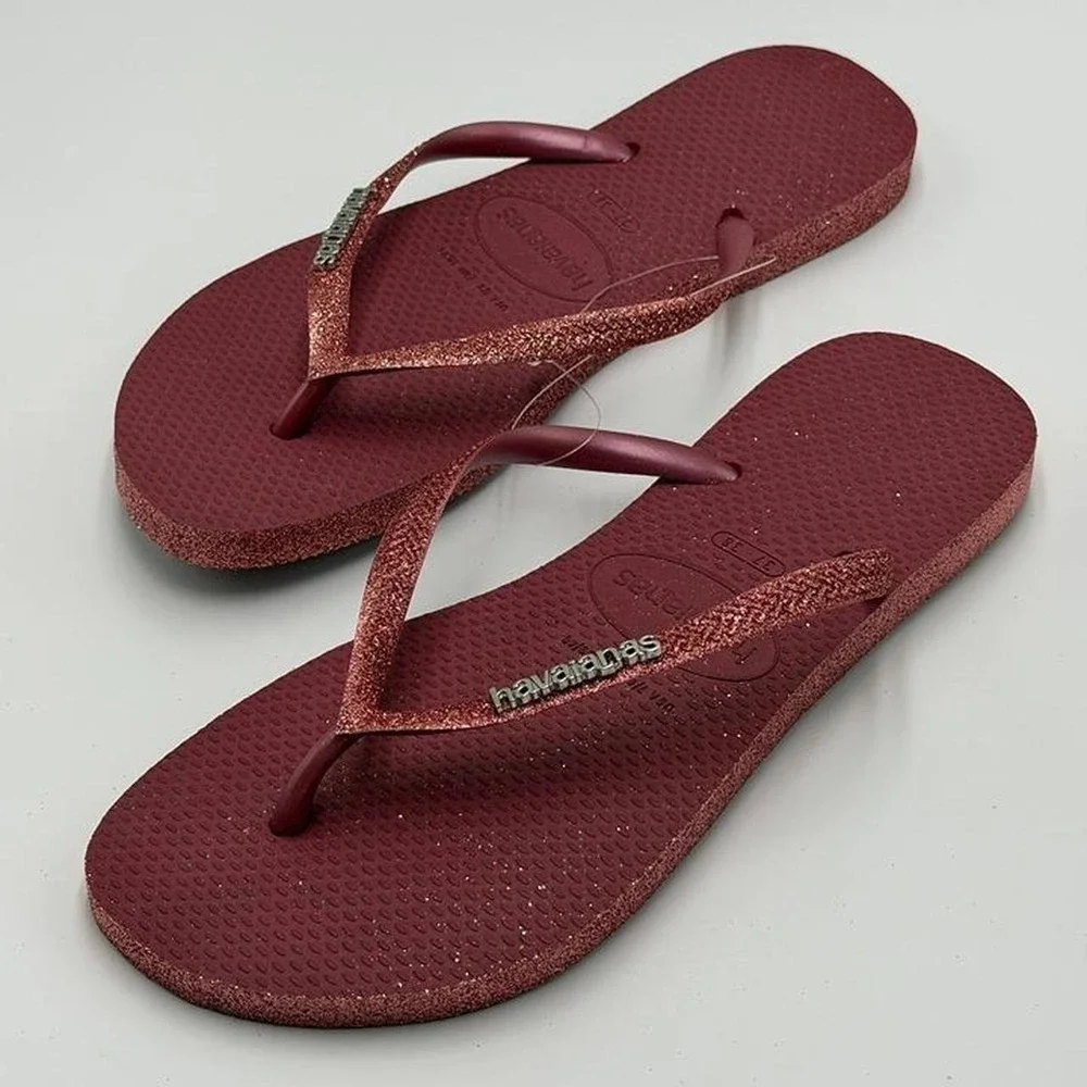 W's 7/8 | Havaianas Slim Glitter Ultra Luxe flip flops / sandals | SLGL0009
